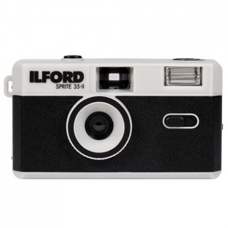 ILFORD Appareil photo Sprite 35-II 35mm noir/argent