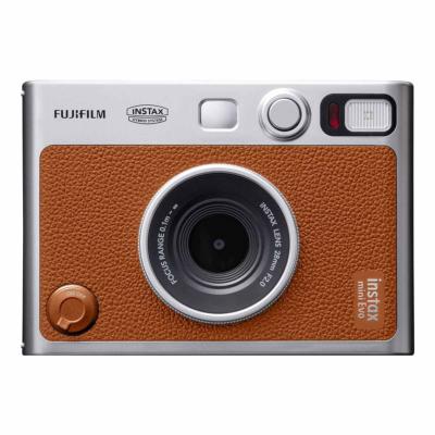 Appareil photo instantané Fujifilm Instax Mini EVO Version USB C – marron
