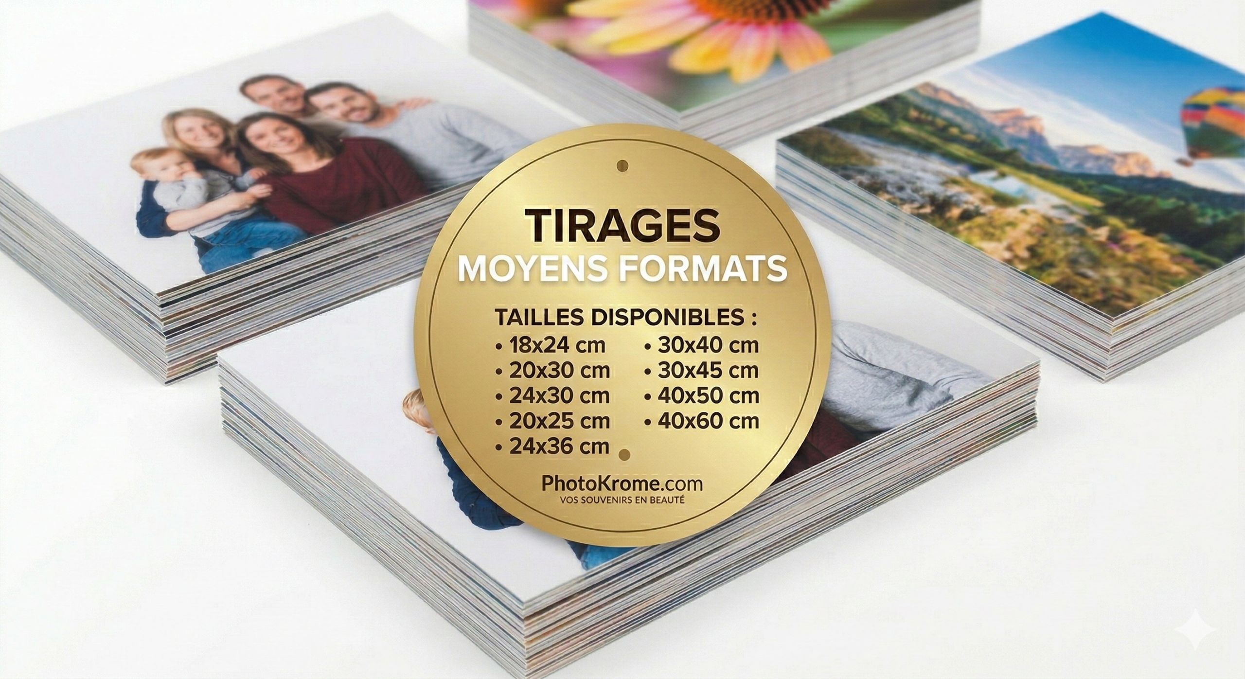 Tirage photo (formats moyens)