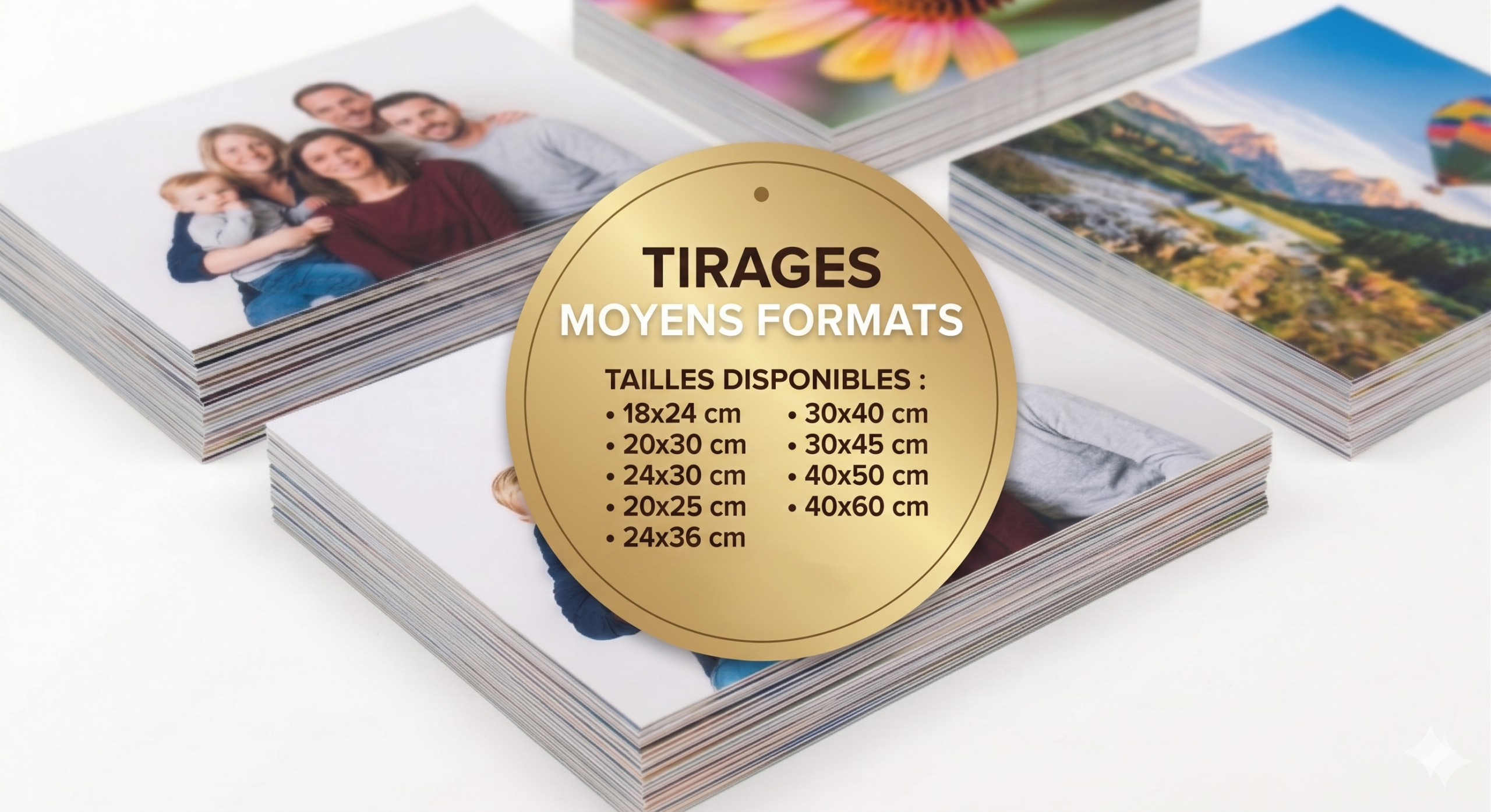 Tirage photo (formats moyens)